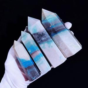 Cristales Naturales de Alta Calidad al por Mayor, Artesanías de Cristal de Trolleita, Huevo/Pilar/Luna de Cristal para Decoración del Hogar y Equilibrio Energético - Product Image 4