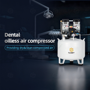 Compresseur d'air électrique silencieux sans huile pour unité d'alimentation en air de fauteuil dentaire et équipement de clinique - Product Image 2