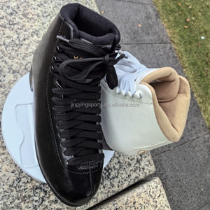 زلاجات على الجليد من الجلد مستوى متوسط-أحذية التزلج على الجليد سكين الفولاذ المقاوم للصدأ - Product Image 6