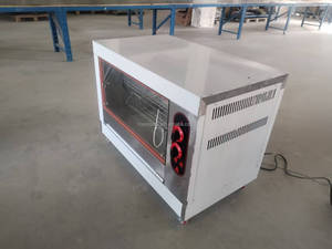 Orizzontale commerciale in acciaio inox elettrico pollo rosticcerie Grill macchina cosce di pollo forno rotante da forno - Product Image 4