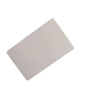 Bestseller: leere PVC-ID- und visitenkarte TK4100D mit 0,8 mm-dickem Film, kundenspezifisches drucklogo, weiße PVC-Kunststoffkarte