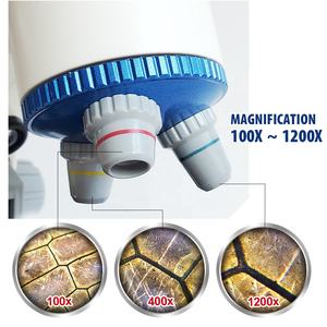 Kit de science de tige pour enfants nouveau jeu de simulation éducatif 1000x microscope optique microscope biologique en plastique pour l'école - Product Image 6