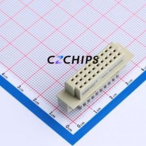 9001-18201C00A DIN41612 Connector Bent Lead Through Hole,P=2.54mm Connector - Product Image 1