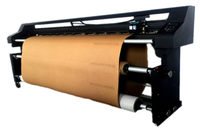 MOMOTECH Máquina de Corte y Estampado de Ropa 2 en 1 con Plotter de Inyección de Tinta, Máquina de Impresión de Patrones CAD para Prendas con Controlador Servo