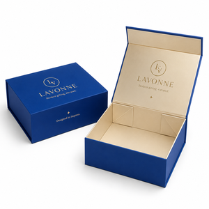 Boîte cadeau magnétique pliable de luxe avec couvercle à rabat, emballage personnalisé pour économiser de l'espace, idéal pour les ensembles de beauté et de cadeaux - Product Image 3