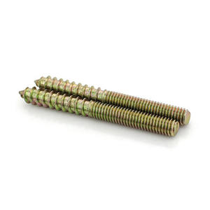 Tornillos de ajuste Muebles de metal de doble rosca <span class=keywords><strong>perno</strong></span> tornillo M6 <span class=keywords><strong>M8</strong></span> M10 <span class=keywords><strong>Perno</strong></span> de rosca de doble cara - Product Image 1