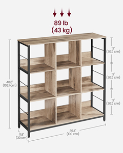 <span class=keywords><strong>VASAGLE</strong></span> <span class=keywords><strong>Étagère</strong></span> Échelle Présentoir à 4 Niveaux <span class=keywords><strong>Étagère</strong></span> à 4 Niveaux Hauteur Réglable <span class=keywords><strong>Étagère</strong></span>s <span class=keywords><strong>de</strong></span> <span class=keywords><strong>Rangement</strong></span> Noires - Product Image 6