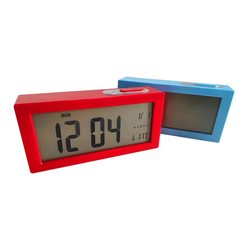 Small And Simple Digital Alarm Clock Led Clock Electronic Table Clock Display Time Temperature