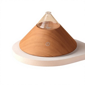 Nouveau Diffuseur d'Arômes à Froid Type Brume 0,5L en Verre, Faible Bruit, Fonction Minuterie, pour Huiles Essentielles, Modèle Mont Fuji, Usage Domestique - Product Image 2