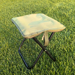 Portable Folding Stool Compact Rectangular Outdoor Camping <b>Beach</b> Picnic Use Lightweight <b>Foldable</b> Stool With Carry <b>Bag</b> - Product Image 2