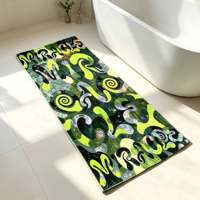 Custom 2-in-1 Cotton or Polyester Kids Bath Towel & Beach Blanket Soft Plush Absorbent Large Pool Shower Towel for Children