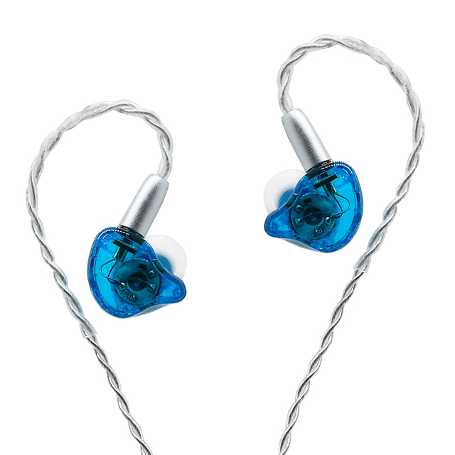 New 10mm Unit Biomembrane Speaker Driver 3.5mm Jacks In- Ear Live Monitor Headphone Cable for Mmcx Interface Replacement Headset