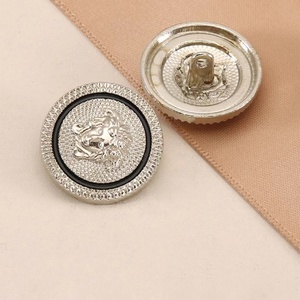 Hot Bán Chất Lượng Cao Sang Trọng Kim Loại Nút Tùy Chỉnh Chân Gió Áo Kẽm Hợp Kim Áo Khoác Womens Nút Quần Áo - Product Image 5