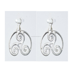 Pendientes Geométricos 2025, Moda Femenina, Juego de Pendientes Tradicionales de Cobre Verde para Mujeres y Niñas, Diseño Artístico Dorado - Product Image 6