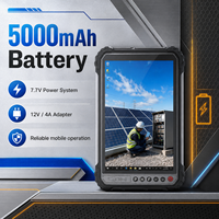 Tableta Robusta de 8 Pulgadas, Intel I5, PC Industrial, Windows 10, Pantalla IPS 4G, Terminal con 5000 mAh, NFC, Huella Dactilar