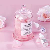Vente en gros OEM Home Office Decor Diffuseur de roseaux à fleurs préservées Diffuseur d'aromathérapie au jasmin blanc Coffret cadeau d'huile
