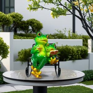 ภาพปักครอสติชแบบข้ามพรมแดนสำหรับสวนกบประดับสวนศิลปะพื้นบ้านการจัดภูมิทัศน์ตกแต่งด้วยเรซิ่นงานฝีมือสนามหญ้าขนาดเล็ก - Product Image 3