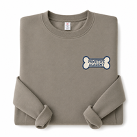 Sudadera Personalizada con Bordado para Academia de Entrenamiento Canino, con Parche de Hueso y Logotipo, Uniforme Profesional para Entrenador de Mascotas