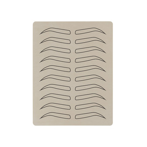 <span class=keywords><strong>Tatuaje</strong></span> de cejas de látex de alta calidad personalizado, práctica de <span class=keywords><strong>piel</strong></span> sin <span class=keywords><strong>tinta</strong></span>, práctica de <span class=keywords><strong>tatuaje</strong></span>, <span class=keywords><strong>piel</strong></span> de práctica de maquillaje permanente de cuero - Product Image 1