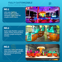 Manèges Crazy Dance Personnalisés en Usine, Équipement de Parc d'Attractions au Design Coloré pour Parc d'Attractions Extérieur, Parc Thème, Carnaval