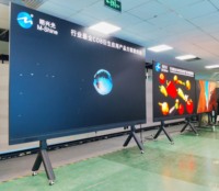 Téléviseur intelligent LED COB Ultra HD 2K/4K, son surround stéréo immersif, écran interactif, montage mural