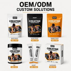 OEM Monohydrate de créatine Supplément de poudre de lactosérum Entraînement de récupération musculaire végétalien pour les amateurs d'entraînement - Product Image 4