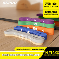 Bandas de Resistencia de Látex para Gimnasio y Fitness, con Logotipo y Colores Personalizados, Suministro Directo de Fábrica, para Uso Comercial