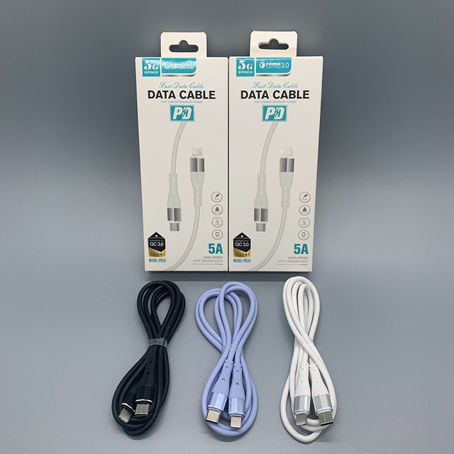 Type-C to Type-C Iphone PD Pure Copper Charging Cable Type-C Micro USB 3.0 Connector Data Cable for Wholesale