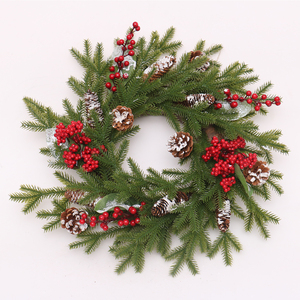 <span class=keywords><strong>Couronne</strong></span> <span class=keywords><strong>de</strong></span> noël multifonctionnelle, pour décoration <span class=keywords><strong>de</strong></span> <span class=keywords><strong>porte</strong></span>, décorative <span class=keywords><strong>de</strong></span> noël - Product Image 4
