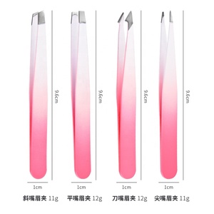 Tùy Chỉnh Nhãn Hiệu Riêng Công Cụ Làm Đẹp Lông Mày Clip Đầy Màu Sắc Nhíp Lông Mi Tạo nên Nhíp Lông Mày Clip Set - Product Image 6