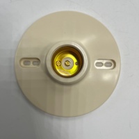 E27 PBL-066 bakélite plastique blanc ivoire luminaire sans clé vis ampoule support douille douille base