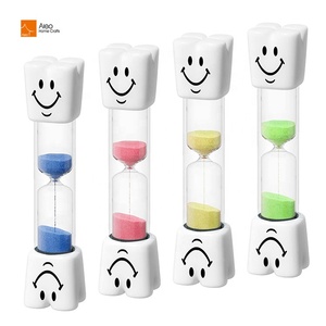 Nhựa Mini Răng Cát Hẹn Giờ Răng Đồng Hồ Cát 3 Phút Nha Sĩ Quảng Cáo Cát Hẹn Giờ - Product Image 3