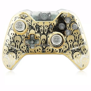 Vàng la hét ma rõ ràng trường hợp đối với <span class=keywords><strong>Xbox</strong></span> một gamepad điều khiển mới được thiết kế phím điều khiển & điều khiển trường hợp - Product Image 1