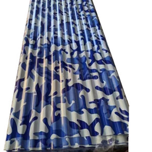 Tôles de toiture en acier de couleur à motif de camouflage spécial - Product Image 3