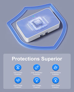 फायरप्रूफ सुरक्षा के लिए फोल्डेबल डिजाइन के साथ 1 पीडी फास्ट चार्जिंग स्टेशन 5v/2.4a लैपटॉप और कैमरा चार्जर 2025 - Product Image 4