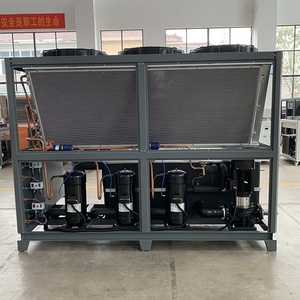 เครื่องปรับอากาศแบบติดหลังคา 220V 60Hz R410A, ความเย็น 5 ตัน, พัดลมเสียงเบา, โครงเหล็กชุบสังกะสี สำหรับร้านค้าปลีก, ร้านกาแฟ, ระบบปรับอากาศ HVAC - Product Image 5