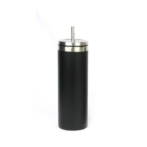 Vaso de Acero Inoxidable Recto con Tapa de Rosca, Interior 304, Exterior 201 - Product Image 2