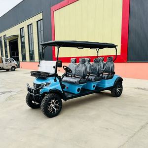 Carrito de Golf Eléctrico de 6 Plazas de Baja Velocidad, Envío Directo de Fábrica Nuen, para Atracciones Turísticas y Transporte en Zonas de Vacaciones - Product Image 5