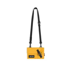 Fashion teenage waterproof yellow weekender crossbody bag colorful boys girls cross body messenger bag