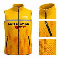 Chaleco de Ciclismo Ligero y Cortavientos para Hombre, Transpirable, Portátil, para Deportes al Aire Libre, Triatlón