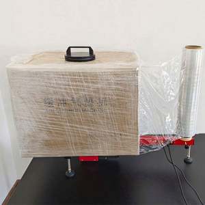 Machine d'emballage de palettes avec film étirable pour l'emballage de boîtes en carton, emballage rétractable manuel et électrique - Product Image 4