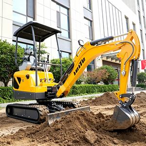 Earth-moving <b>Machinery</b> Small Excavator 1 Ton 1.6 1.8 Crawler Digger Multifunction 3.5ton Mini Bagger 2t <b>for</b> Sale - Product Image 4