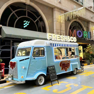Camion de rue mobile, camionnette mobile, camion de restauration rétro unique et unique en son genre, entièrement équipé pour boulangerie - Product Image 3