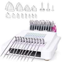 Machine de ventouses professionnelles pour l'amélioration mammaire, le lifting des fesses et le drainage lymphatique avec plusieurs ventouses