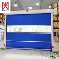 Nouvelle porte de garage à enroulement électrique haute vitesse, très vendue, en PVC, imperméable et anti-poussière, certifiée CE