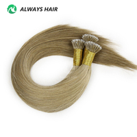 Extensions de cheveux européennes Remy Nano Tip, machine à double trame, fixation micro-link, teinture plus foncée uniquement, 100g/120g