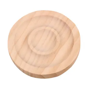 Solid Wood Jewelry Bracelet Display Plate Solid Wood Bracelet Jewelry Storage and Shooting Prop Design Plate