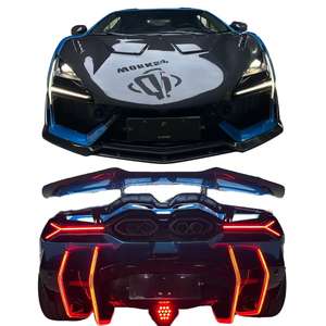 Kit de carrosserie en fibre de carbone sèche de style Dk pour <span class=keywords><strong>Lamborghini</strong></span> Revuelto jupe de lèvre avant diffuseur arrière capot de becquet - Product Image 1