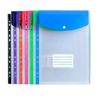 Classeur extensible Wenshun A4 à 11 trous en PP, couleur macaron, pochette de classement à feuilles mobiles pour bureau – Meilleures ventes