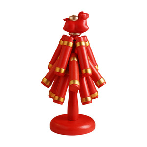 Mantel Individual Creativo con Forma de Petardo Chino <span class=keywords><strong>del</strong></span> Año <span class=keywords><strong>del</strong></span> Caballo, Aislante <span class=keywords><strong>del</strong></span> Calor, Decoración de <span class=keywords><strong>Cocina</strong></span>, Regalo Festivo de Año Nuevo - Product Image 5